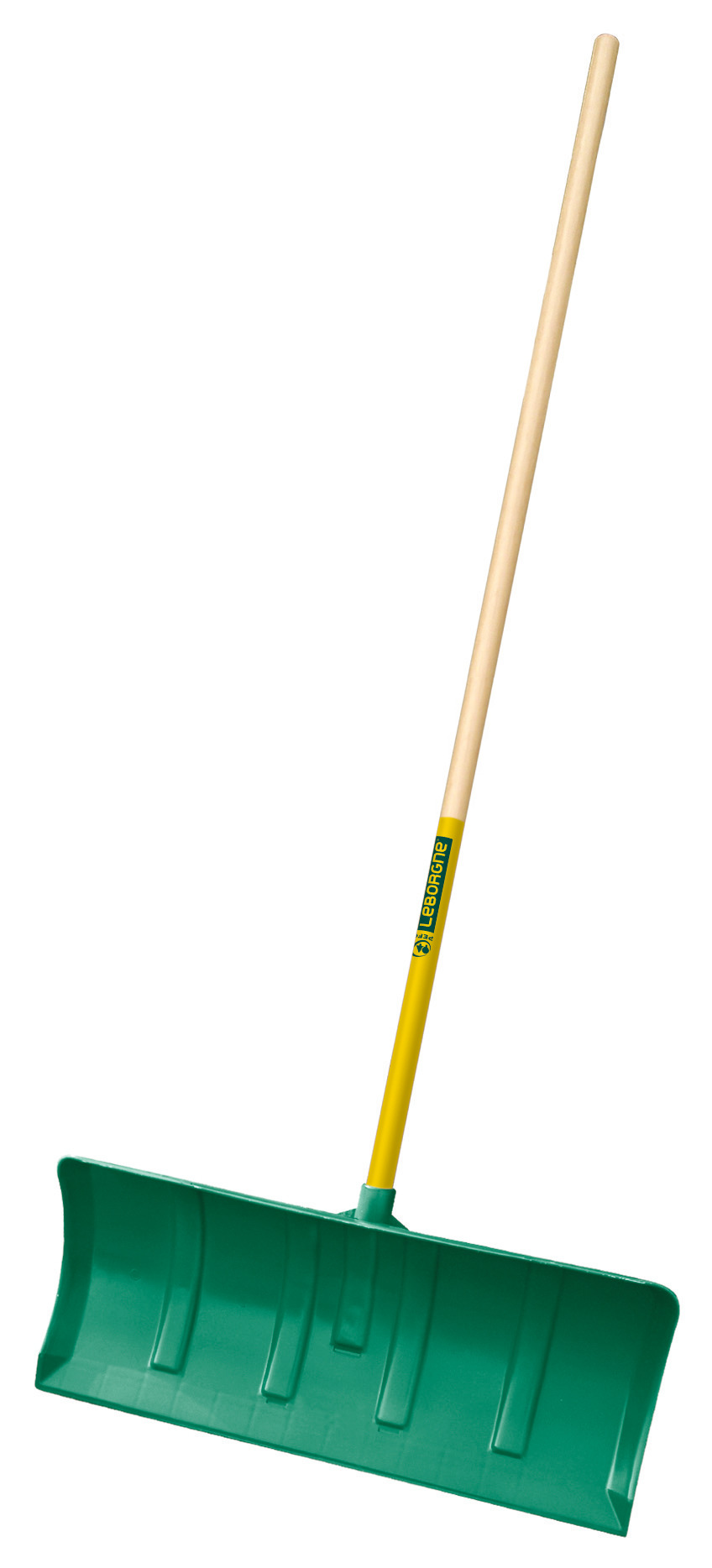 Poussoir polymère manche bois certifié PEFC 100% 150 cm