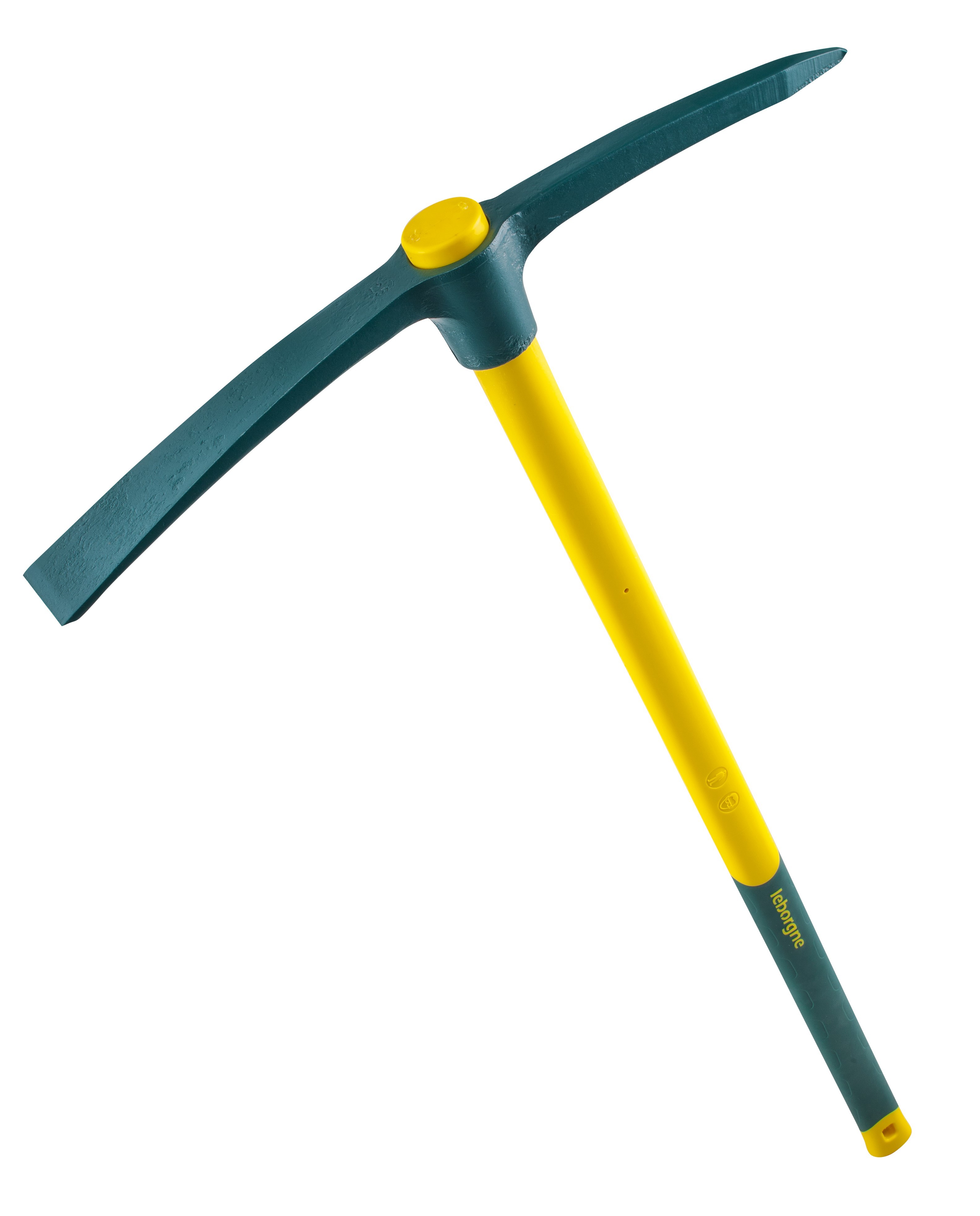 Pioches terrassier douille ronde manche novagrip 90 cm