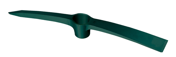 Pioche terrassier douille ovale 2 kg sans manche