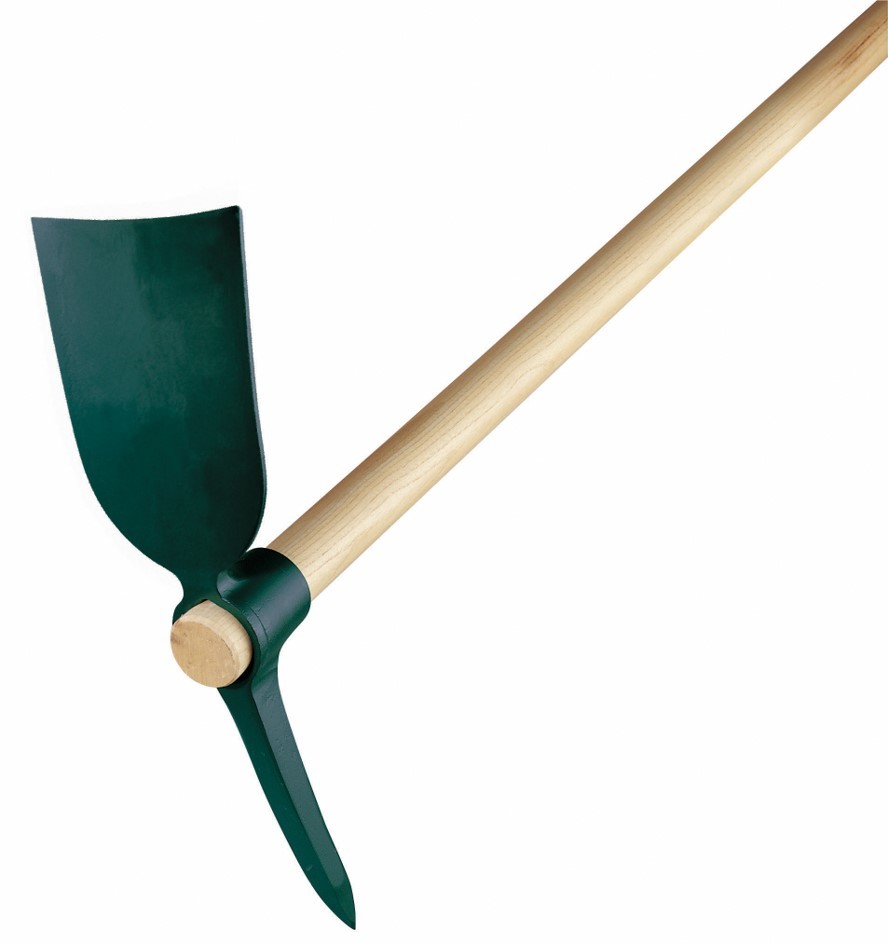Pioche cantonnier Duopro douille ovale 2 kg sans manche