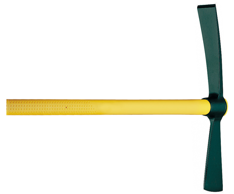 Pioche-hache douille ronde 2 kg manche novamax 90 cm