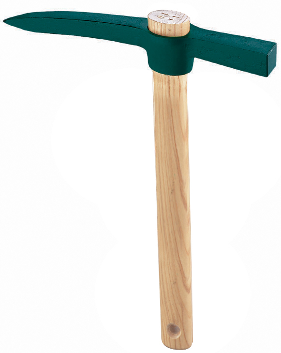 Martelette 1 pic 0,7 kg manche bois certifié PEFC 100% 37 cm