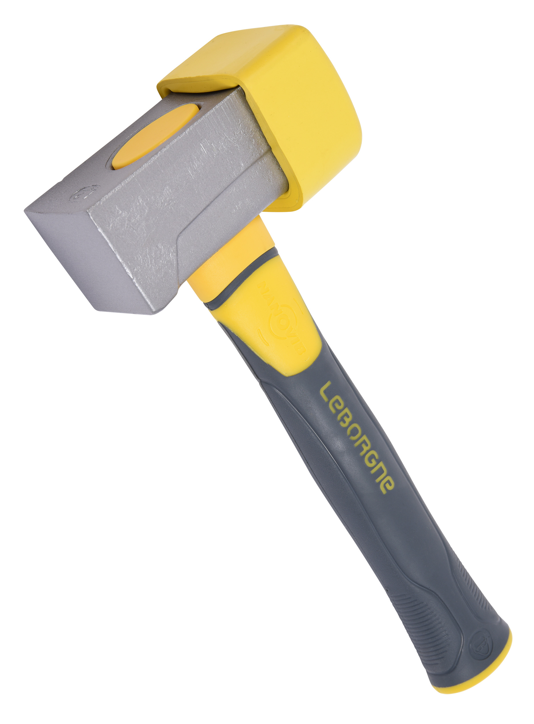 Massette paveur Nanovib 1,2 kg manche 26 cm + embout caoutchouc