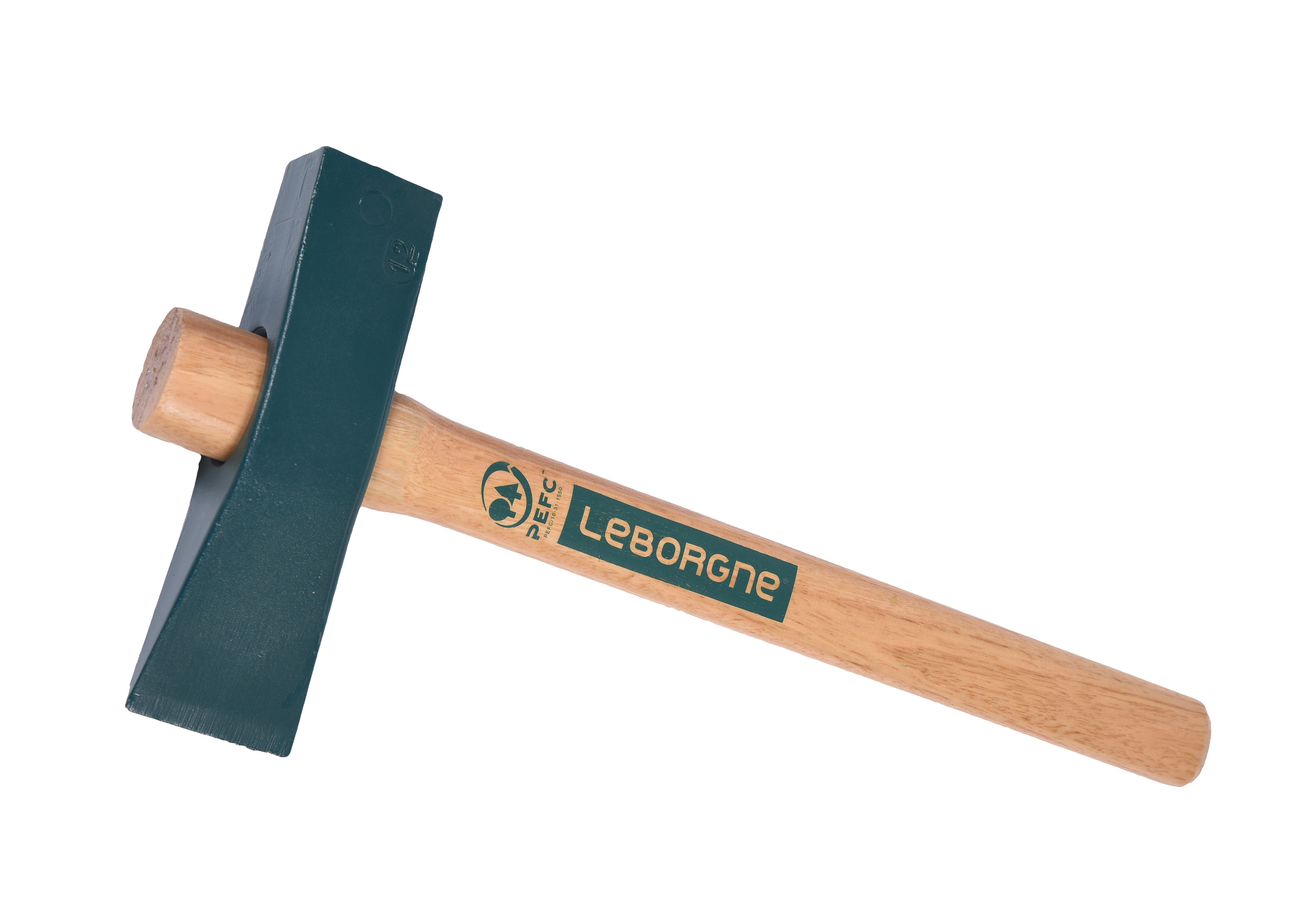 Têtu à tranche 1,2 kg manche bois certifié PEFC 100% 37 cm