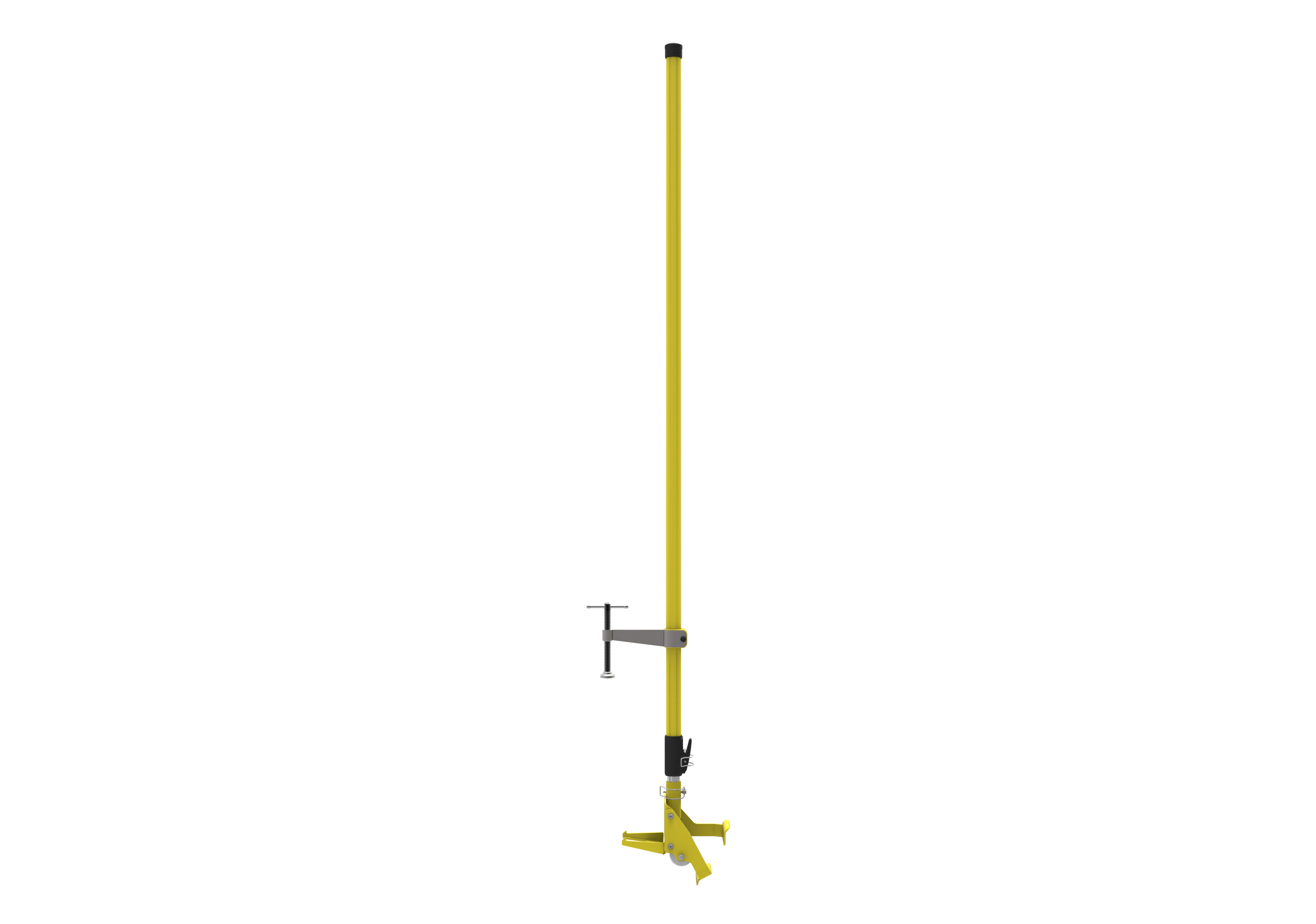 Guide pour flexible d'hydrocurage manche télescopique Nanovib
