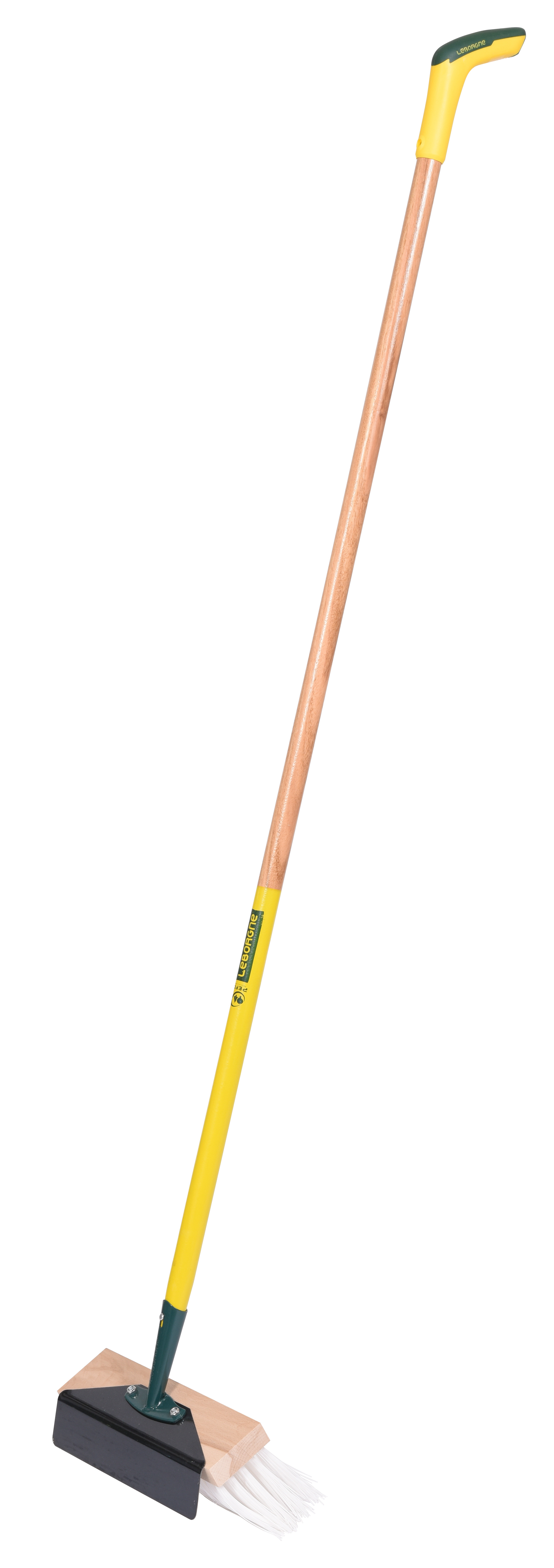 Balai grattoir Batipro manche bois certifié PEFC 100% 150 cm + poignée ergonomique