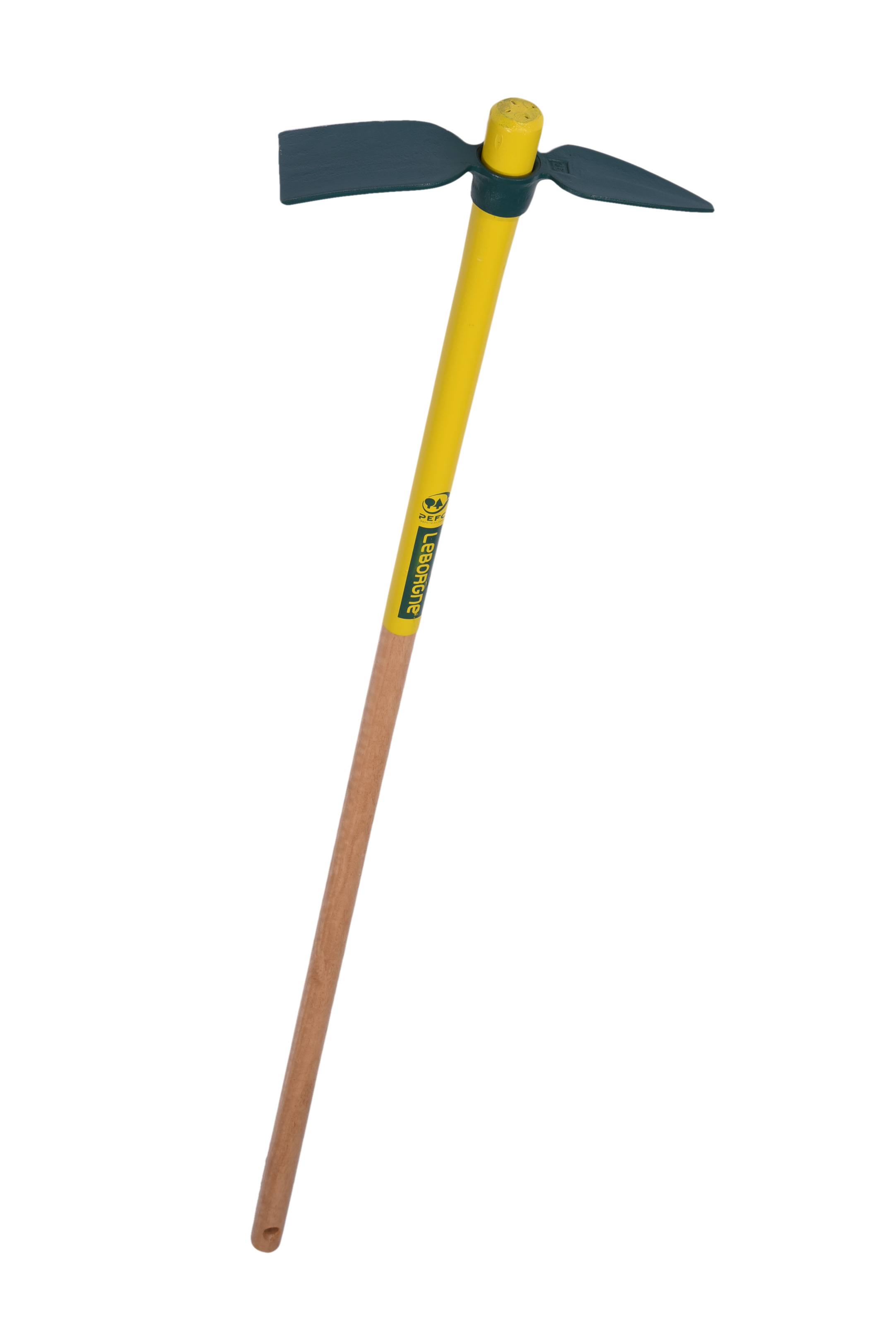 Serfouettes forgées panne et langue manche bois certifié PEFC 100% 110 cm