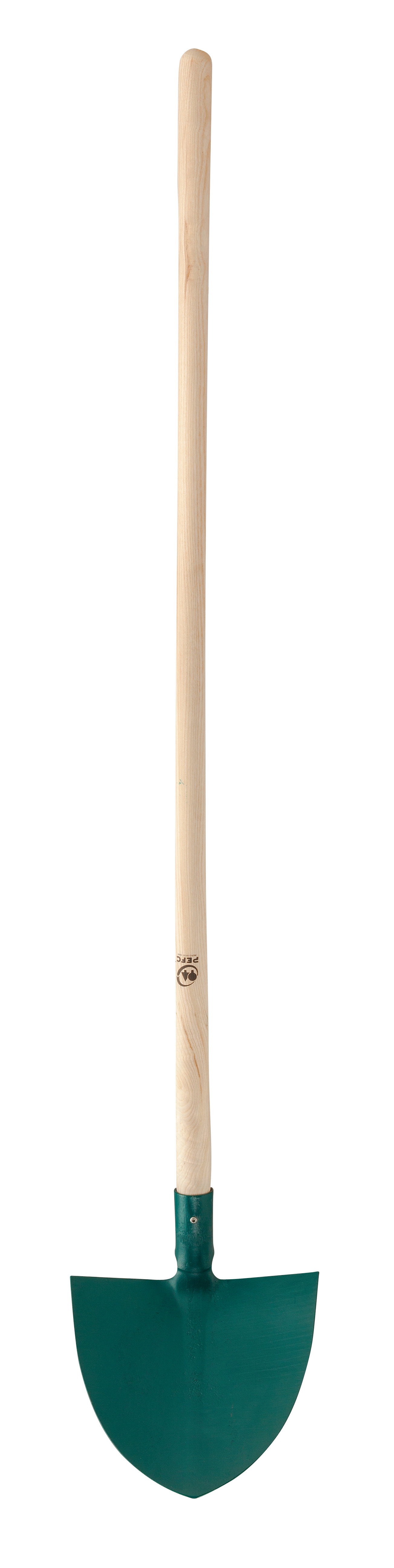 Pelle forgée entreprise 27 cm manche bois TP certifié PEFC 100% 130 cm