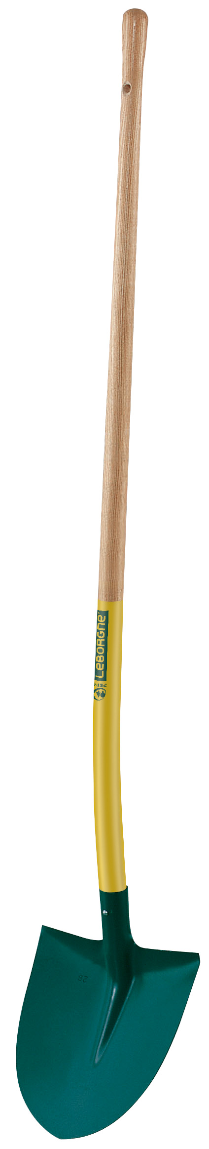Pelle alsace 28 cm manche bois certifié PEFC 100% 130 cm