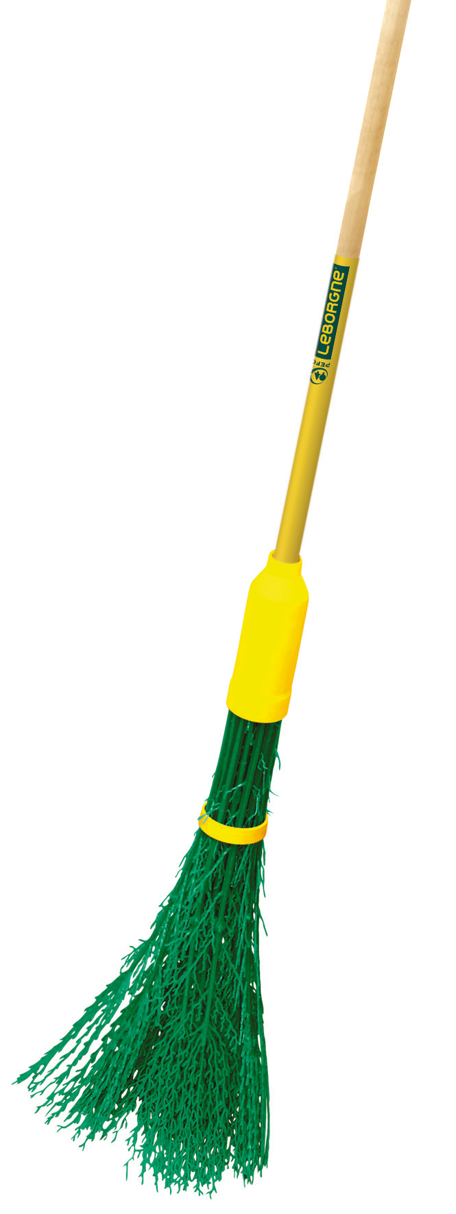 Balai bouleau polymère manche bois certifié PEFC 100% 130 cm