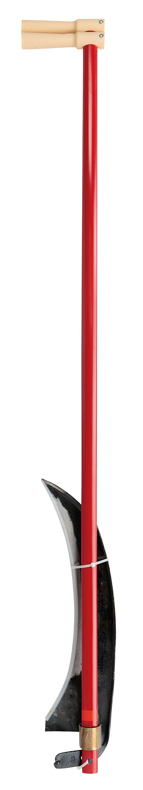 Faux à broussailles 55 cm manche métal