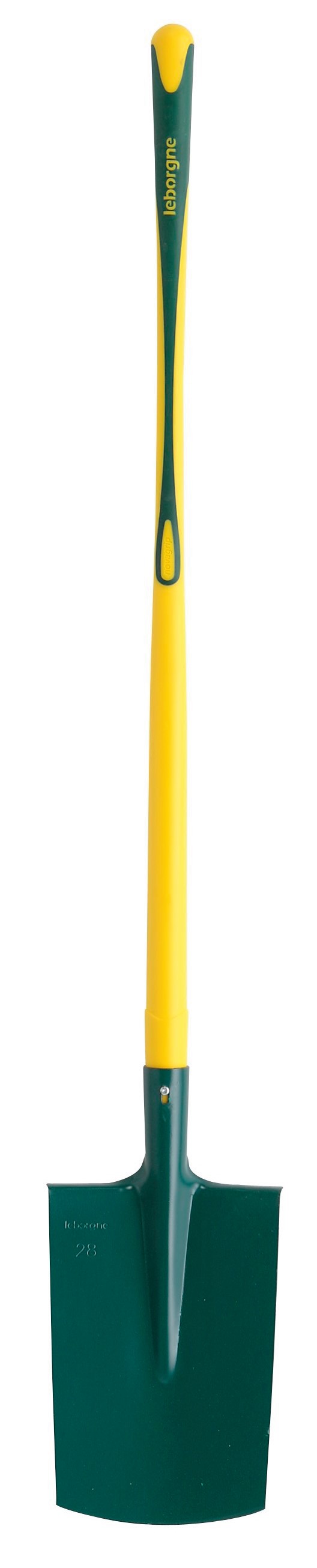 Bêche à rebord 28 cm manche pomme novagrip 100 cm