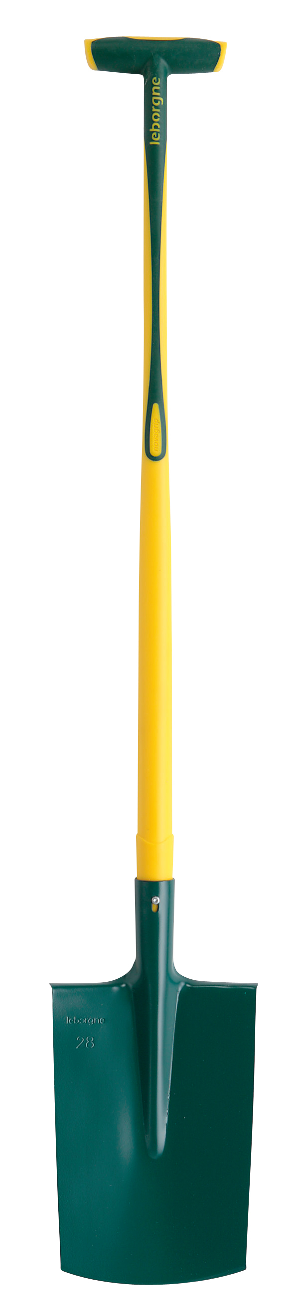 Bêche à rebord 28 cm manche béquille novagrip 90 cm