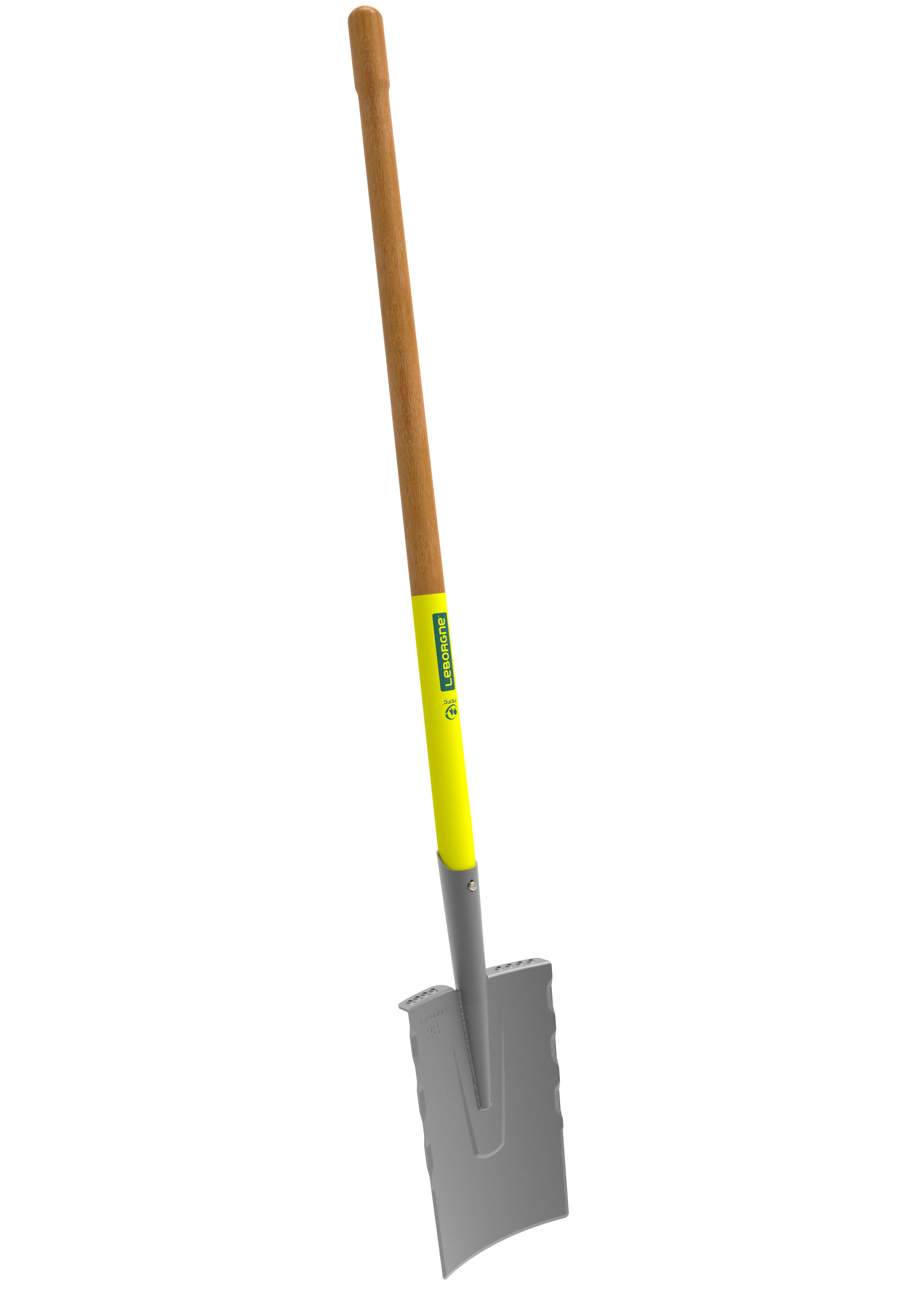 Louchet Senlis Duopro 28 cm manche bois certifié PEFC 100% 100 cm