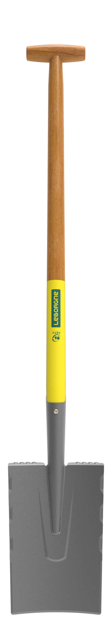 Louchet Senlis Duopro 28 cm manche béquille bois certifié PEFC 100% 90 cm