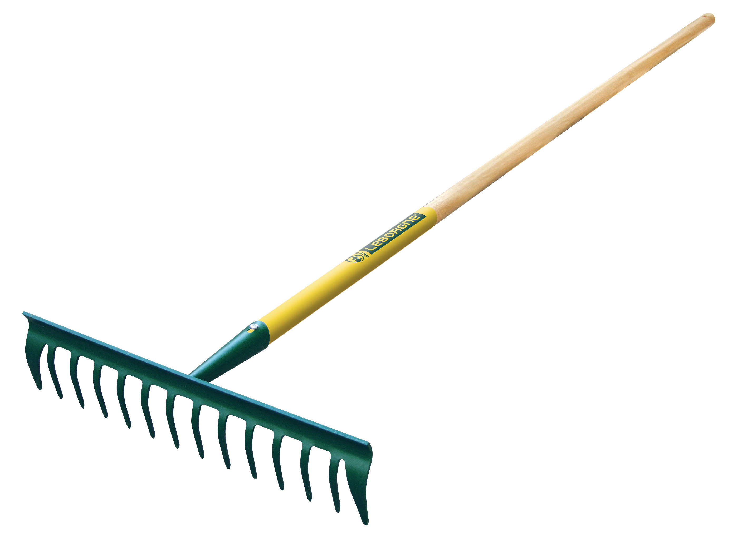 Râteau Duopro 14 dents courbes manche bois certifié PEFC 100% 150 cm