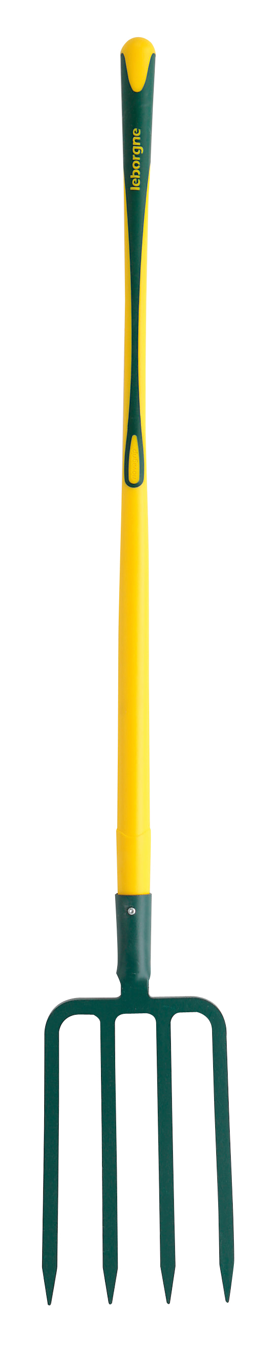 Fourche à bêcher douille 30 cm manche pomme novagrip 100 cm