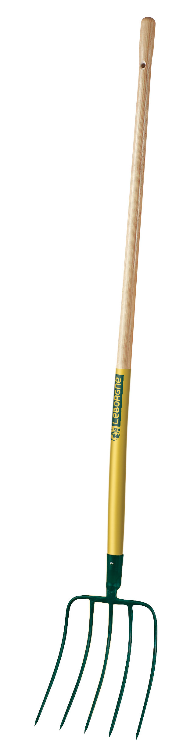 Fourche à fumier/maïs 5 dents 30 cm manche bois certifié PEFC 100% 130 cm