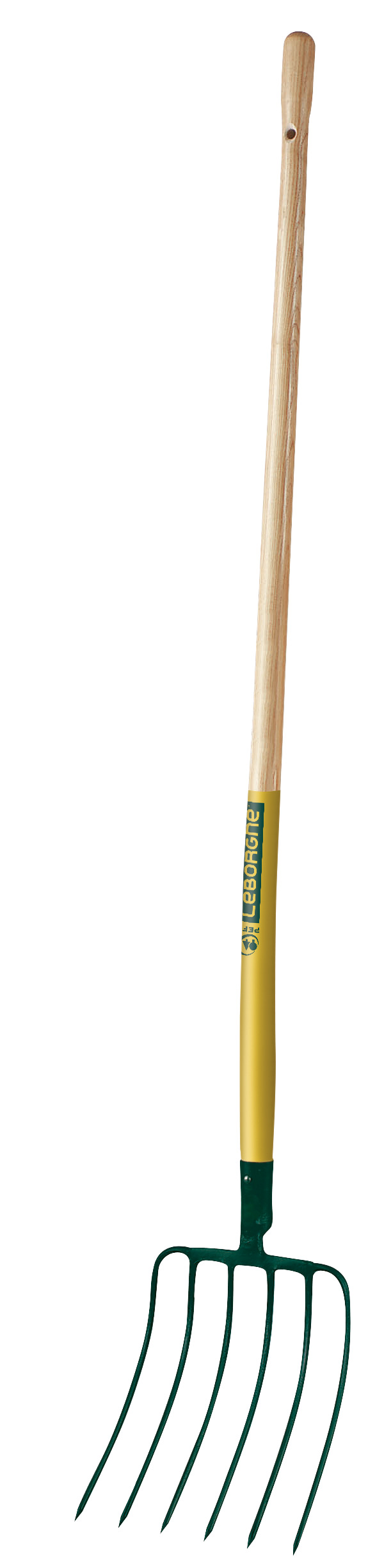 Fourche à maïs 6 dents manche bois certifié PEFC 100% 130 cm