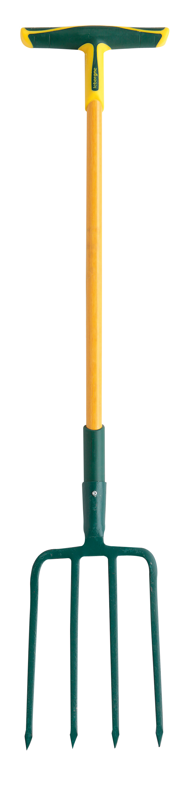 Fourche à bêcher 4 dents carrées 30 cm manche béquille novagrip 90 cm