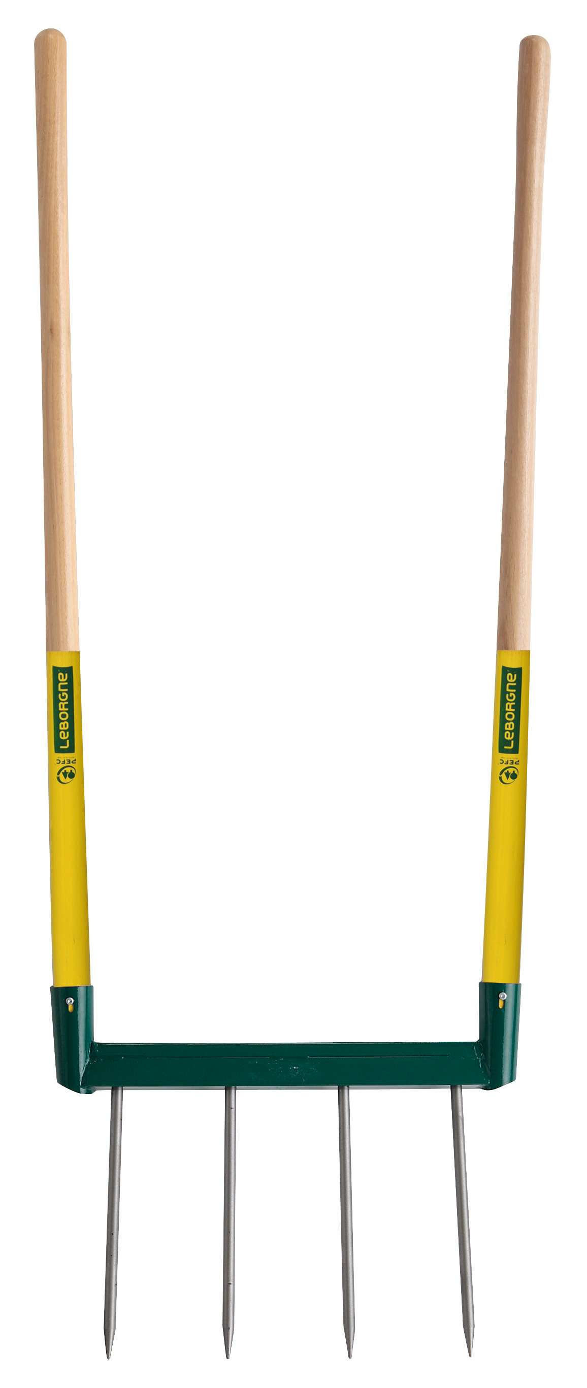 Biogrif NaturOvert 4 dents assemblée interchangeables manches bois certifié PEFC 100% 110 cm
