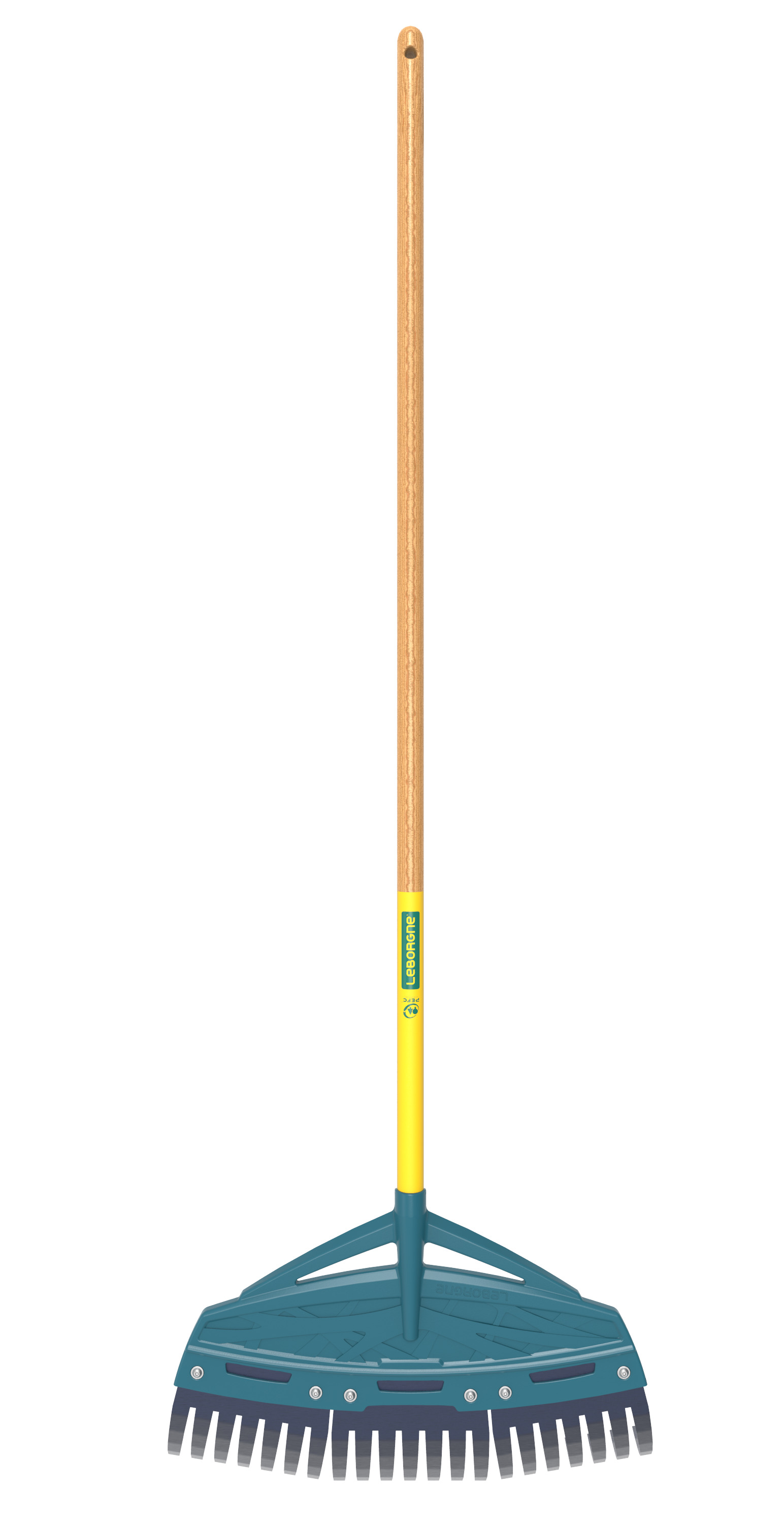 Balai paysagiste XR3 Duopro manche bois certifié PEFC 100% 150 cm