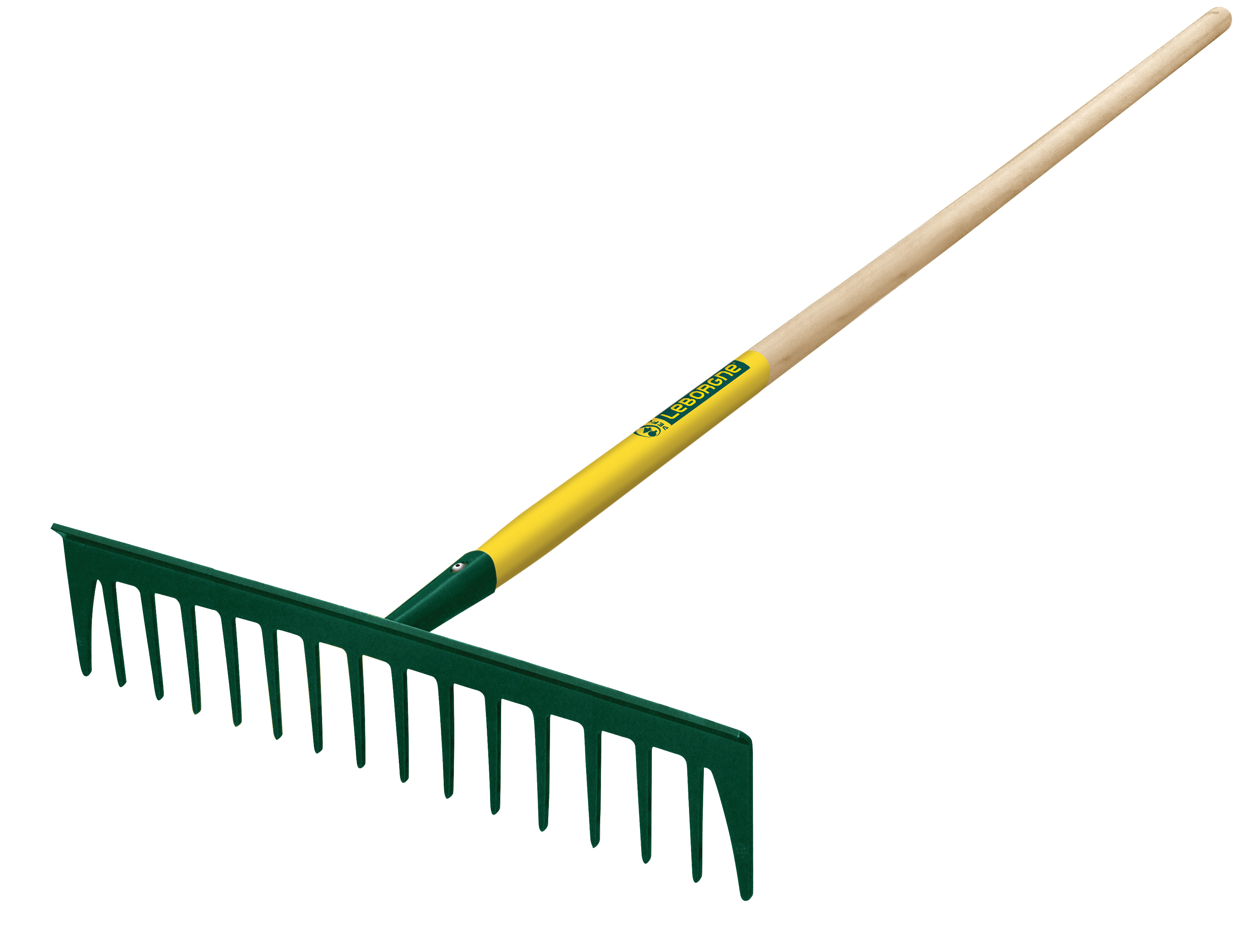 Râteau Batipro 16 dents droites manche bois certifié PEFC 100% 150 cm