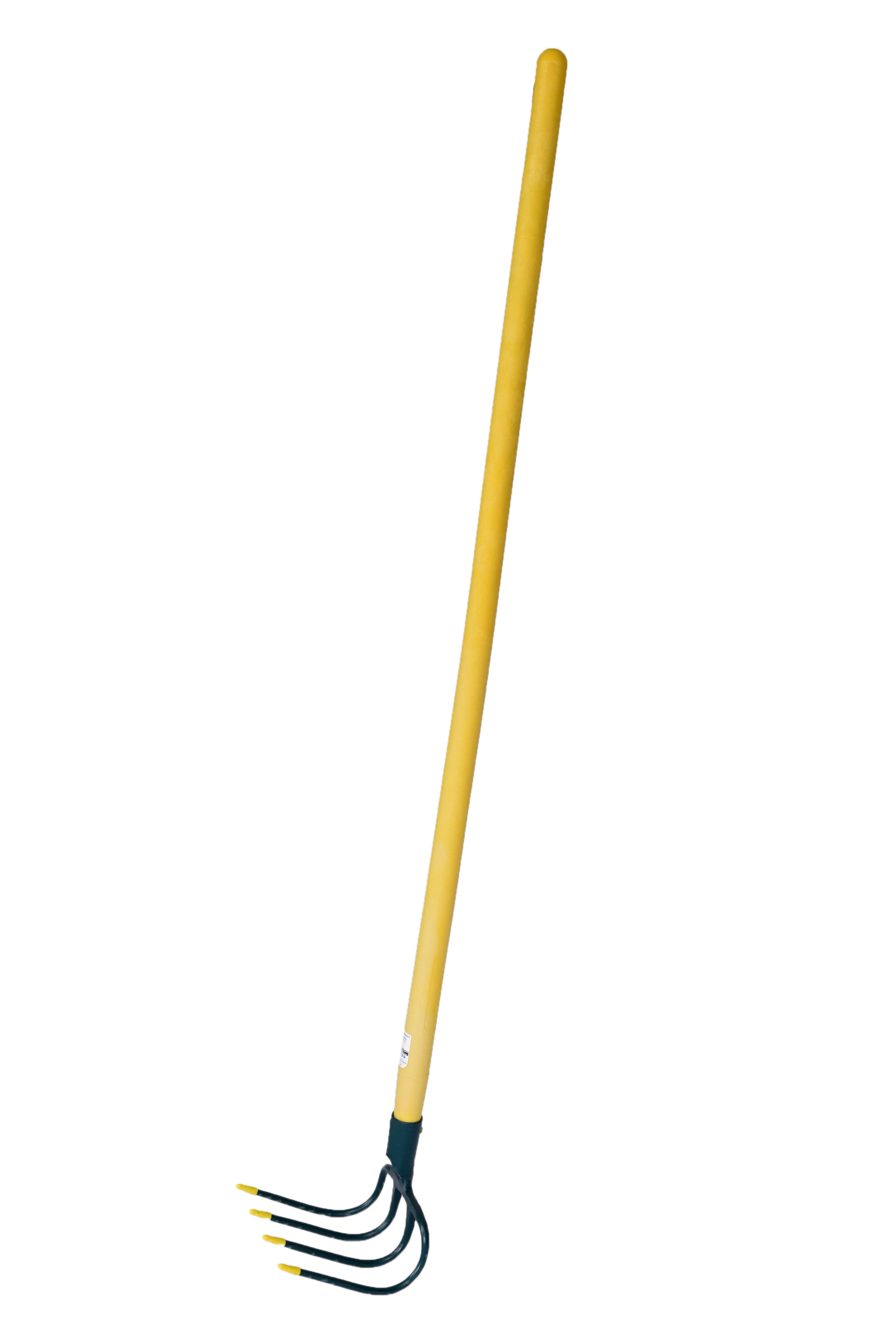 Croc à fumier douille 4 dents manche compositube 135 cm