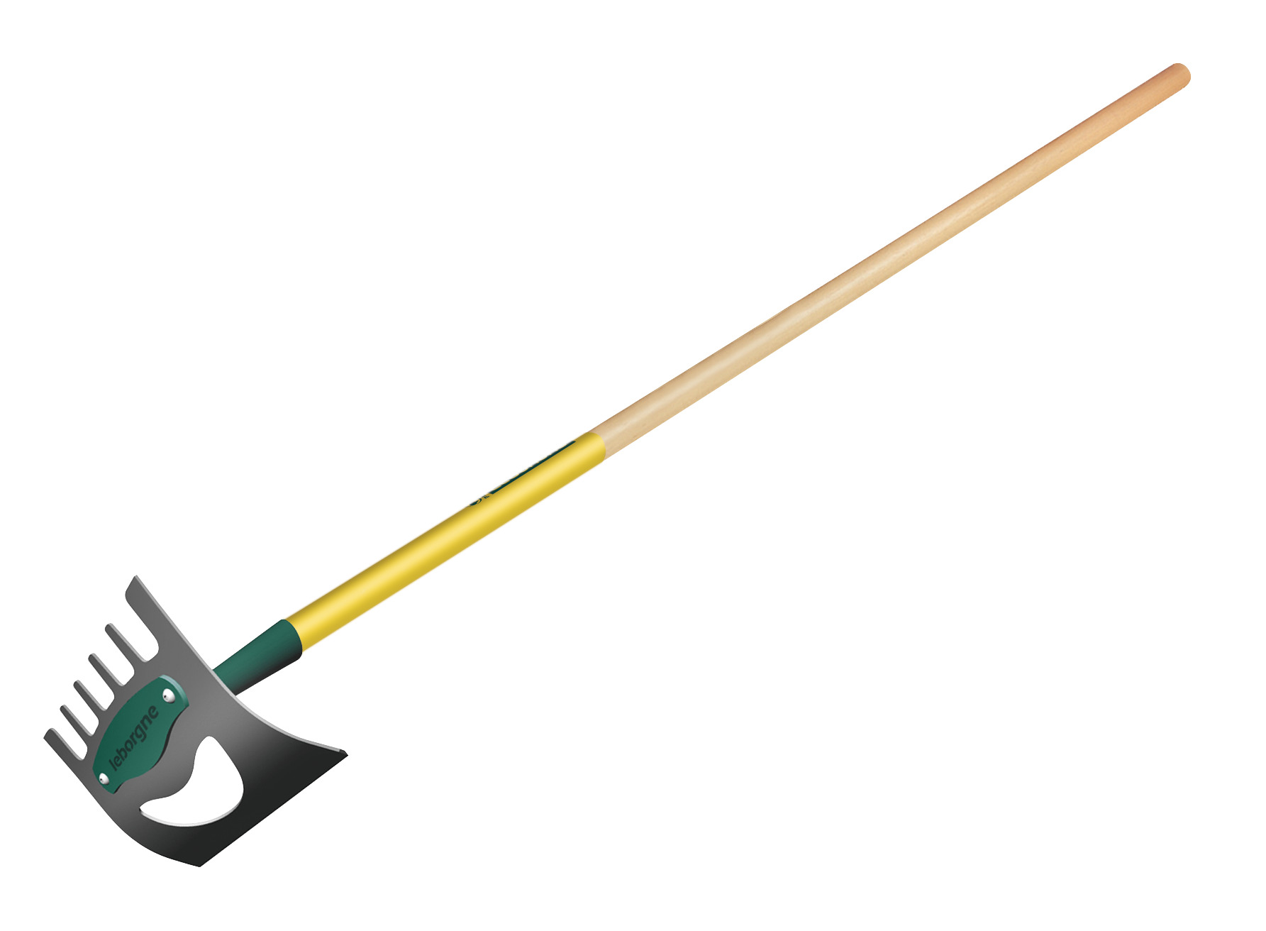 Binette NaturOvert 16 cm manche bois certifié PEFC 100% 150 cm