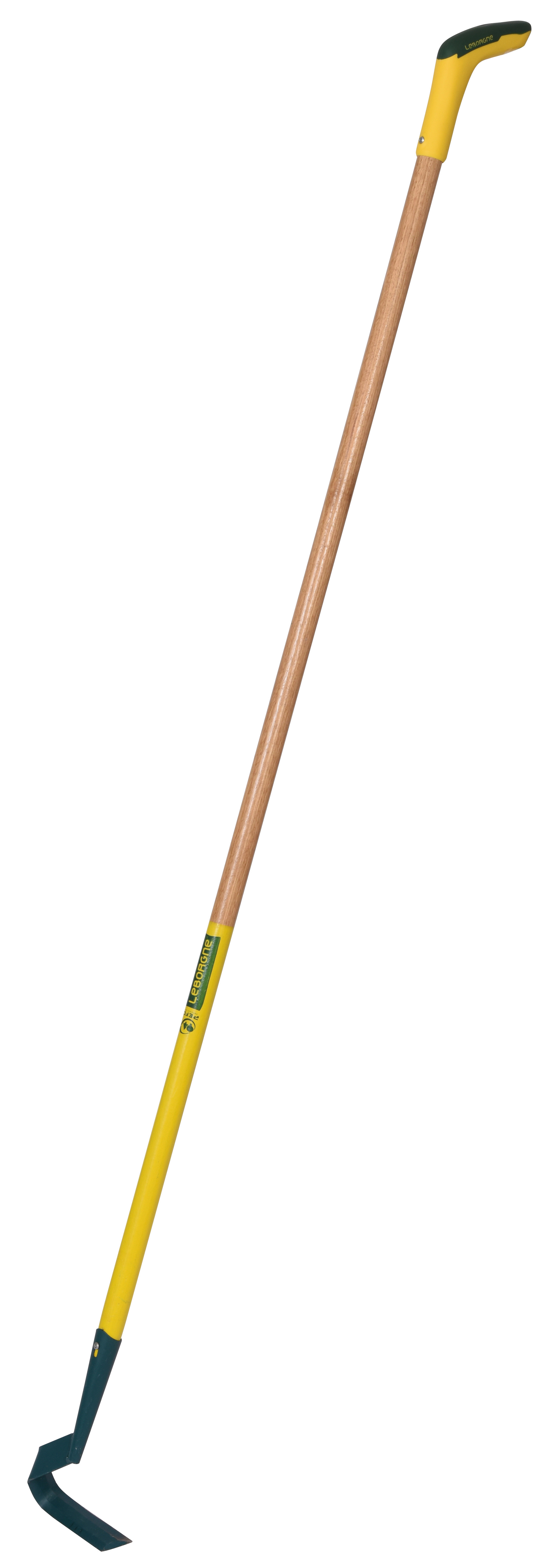 Binette lame V Naturovert manche bois certifié PEFC 100% 150 cm + poignée ergonomique