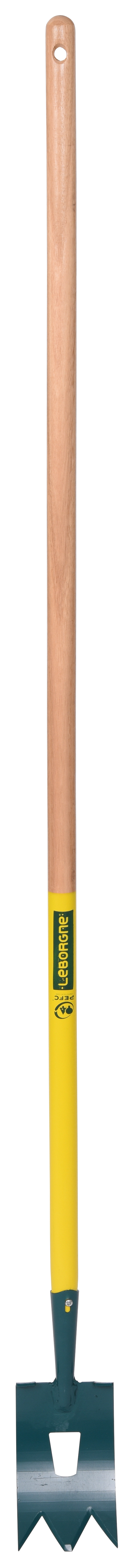 Binette trident NaturOvert manche bois certifié PEFC 100% 150 cm