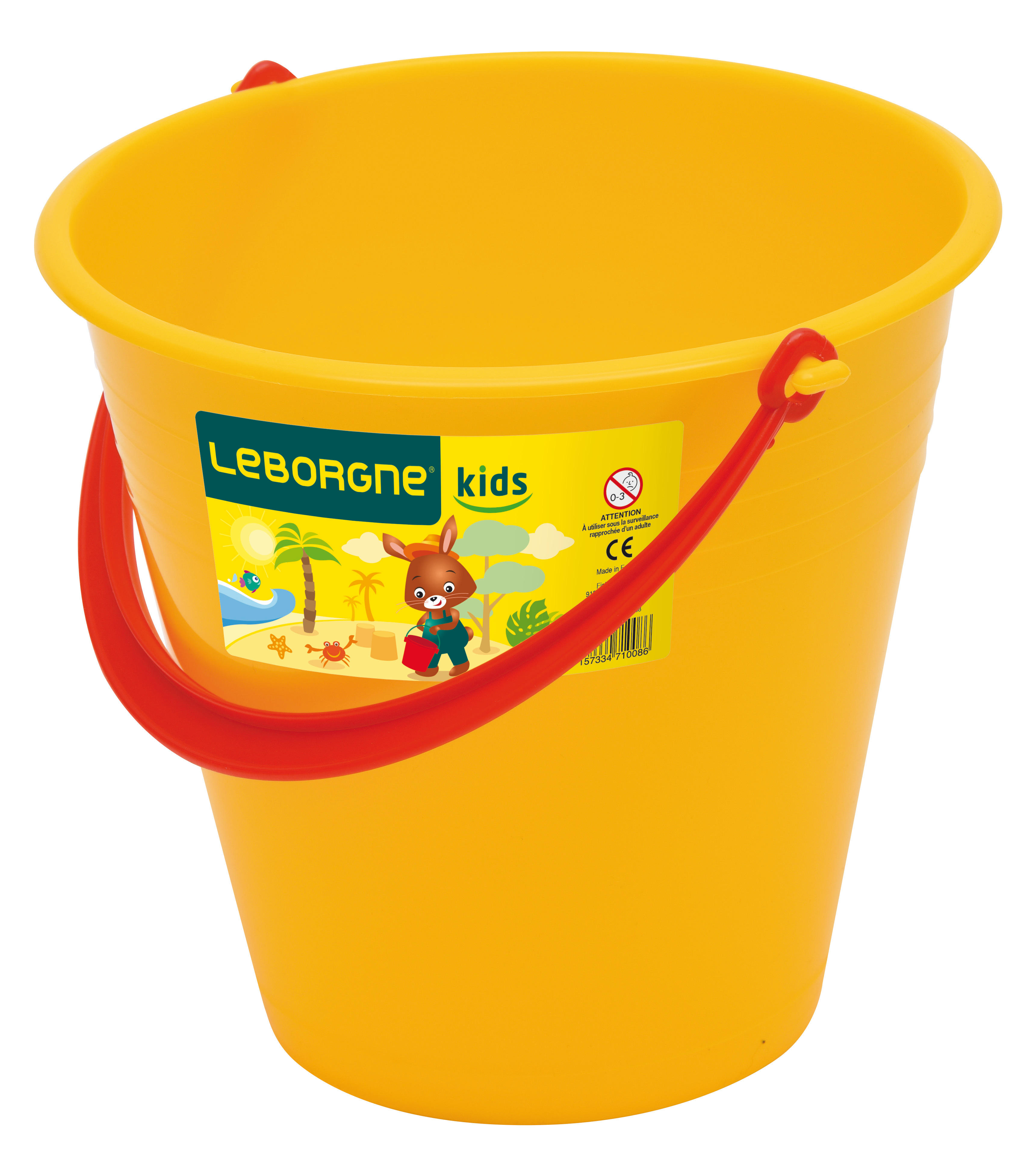Seau Plastique Enfant 2L
