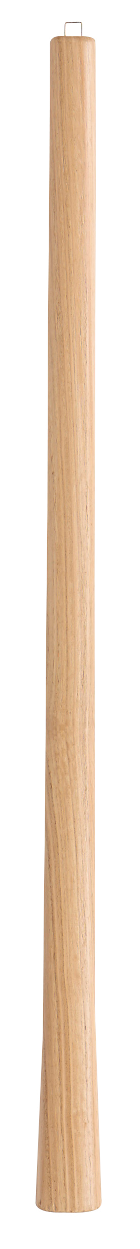 Manche bois 90 cm douille ovale diam.51x35 mm certifié PEFC 100%