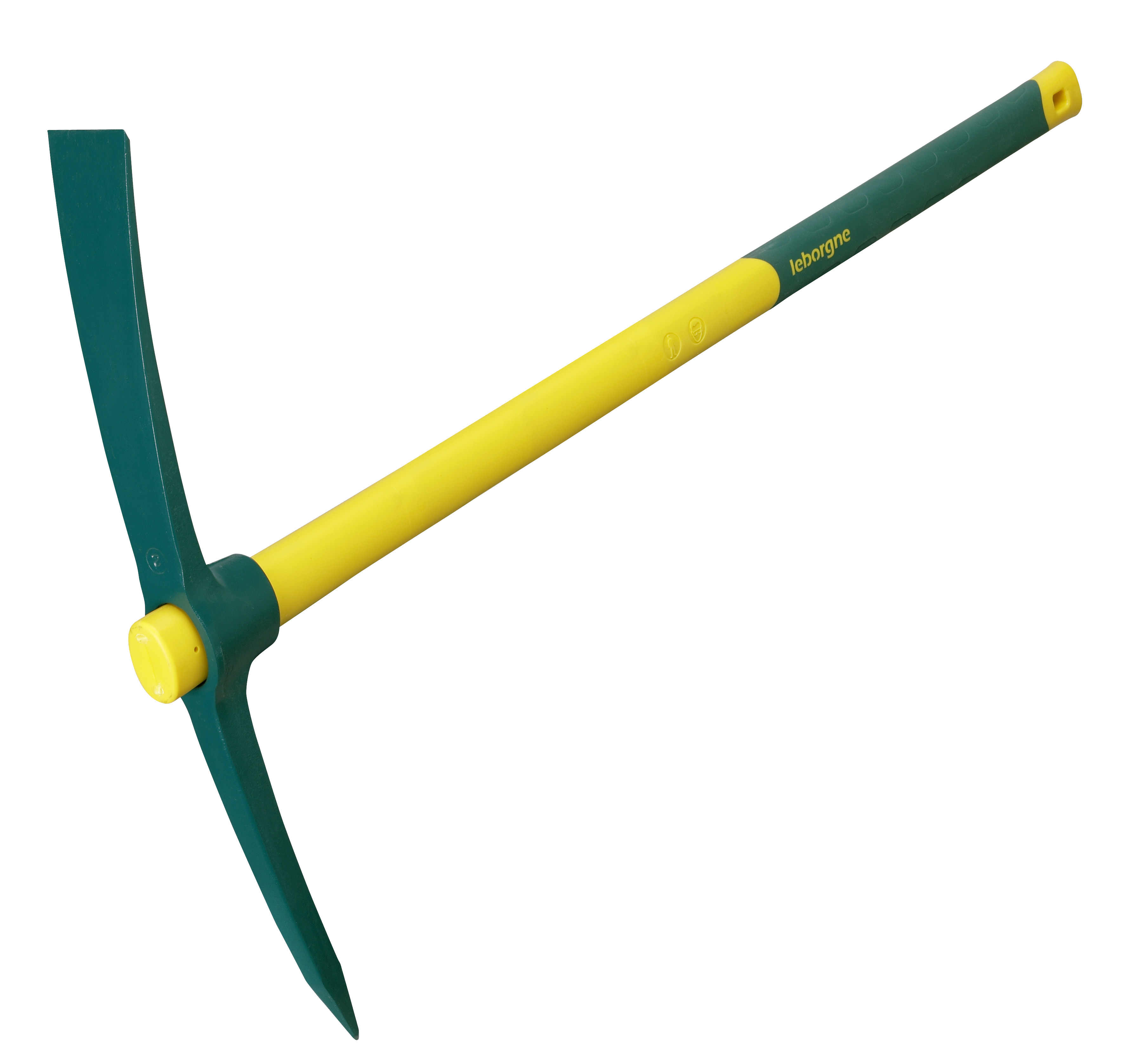 Pioche terrassier douille ovale 2 kg manche novagrip 90 cm