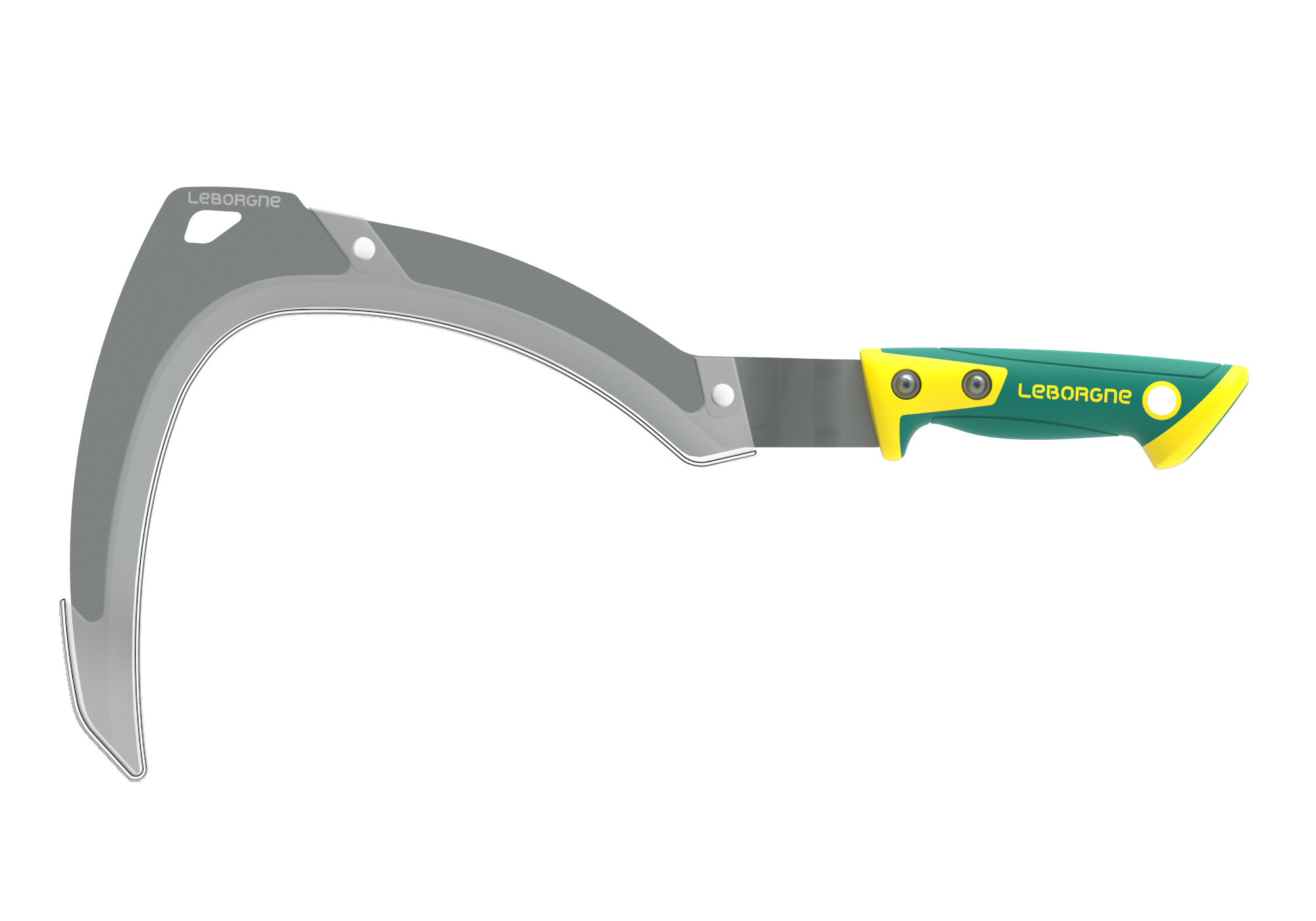 Faucille à broussailles coudée 50 cm Duopro manche bi-matière