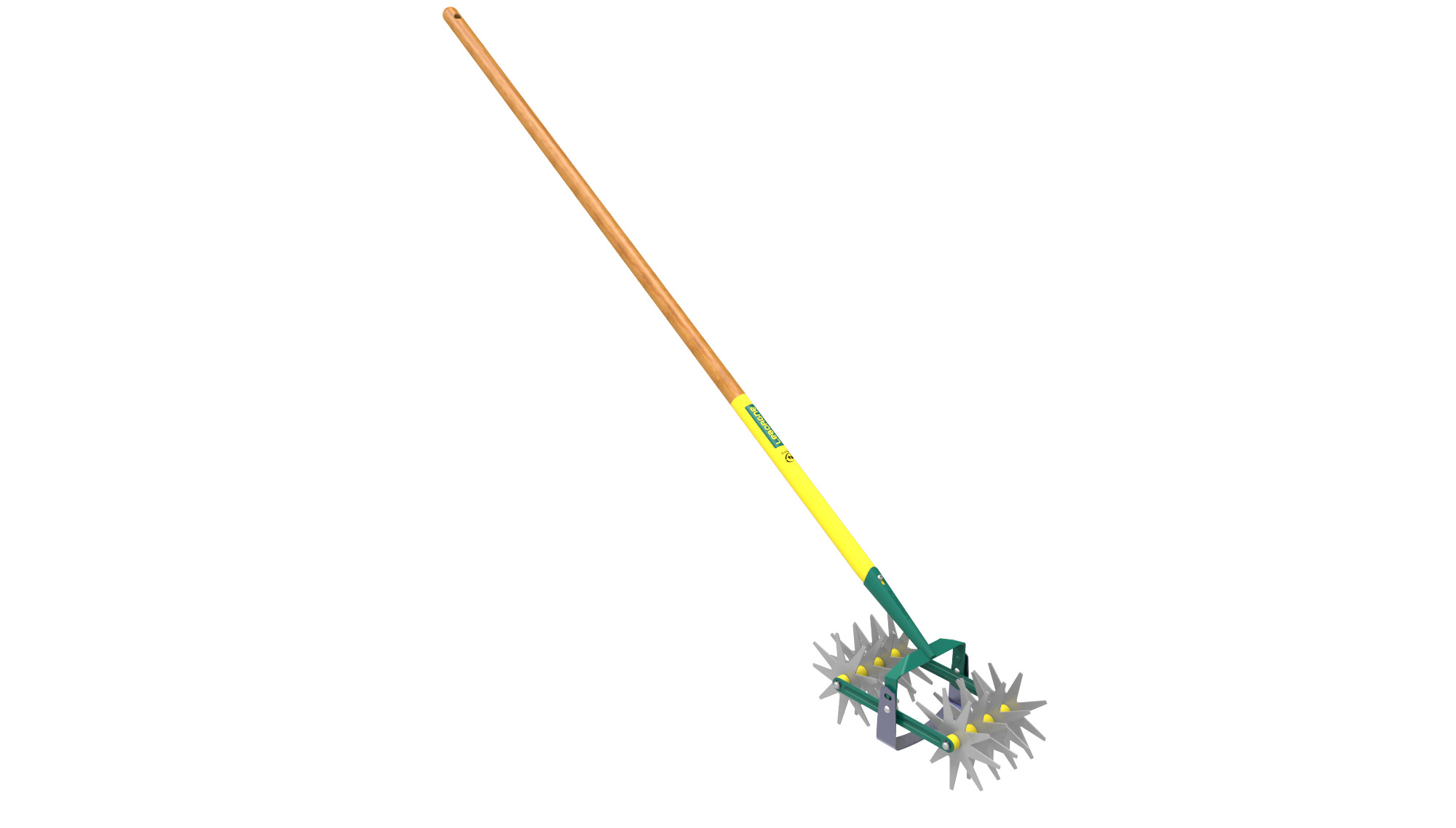 Grattoir oscillant + double émietteur Naturovert manche bois certifié PEFC 100% 150 cm